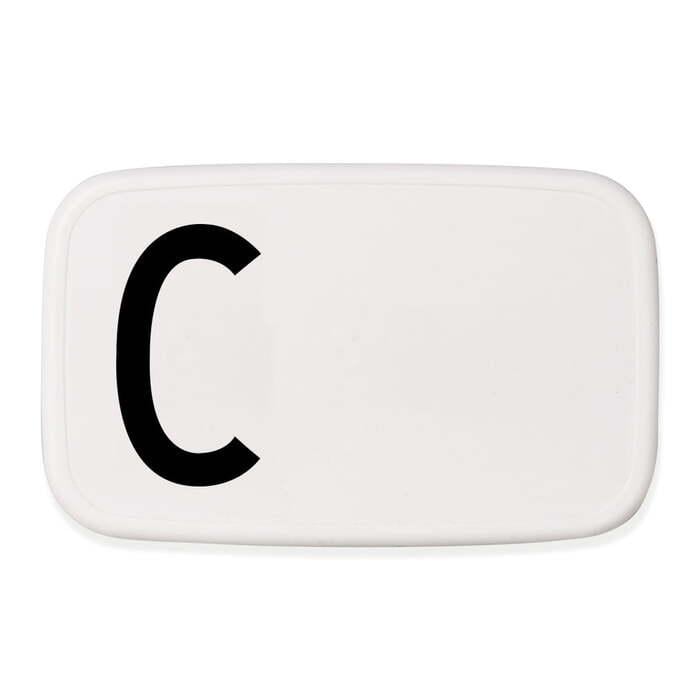 Ланч-бокс C Personal Lunch Box Design Letters 6,5x11x18 см Черно-белый (144888)