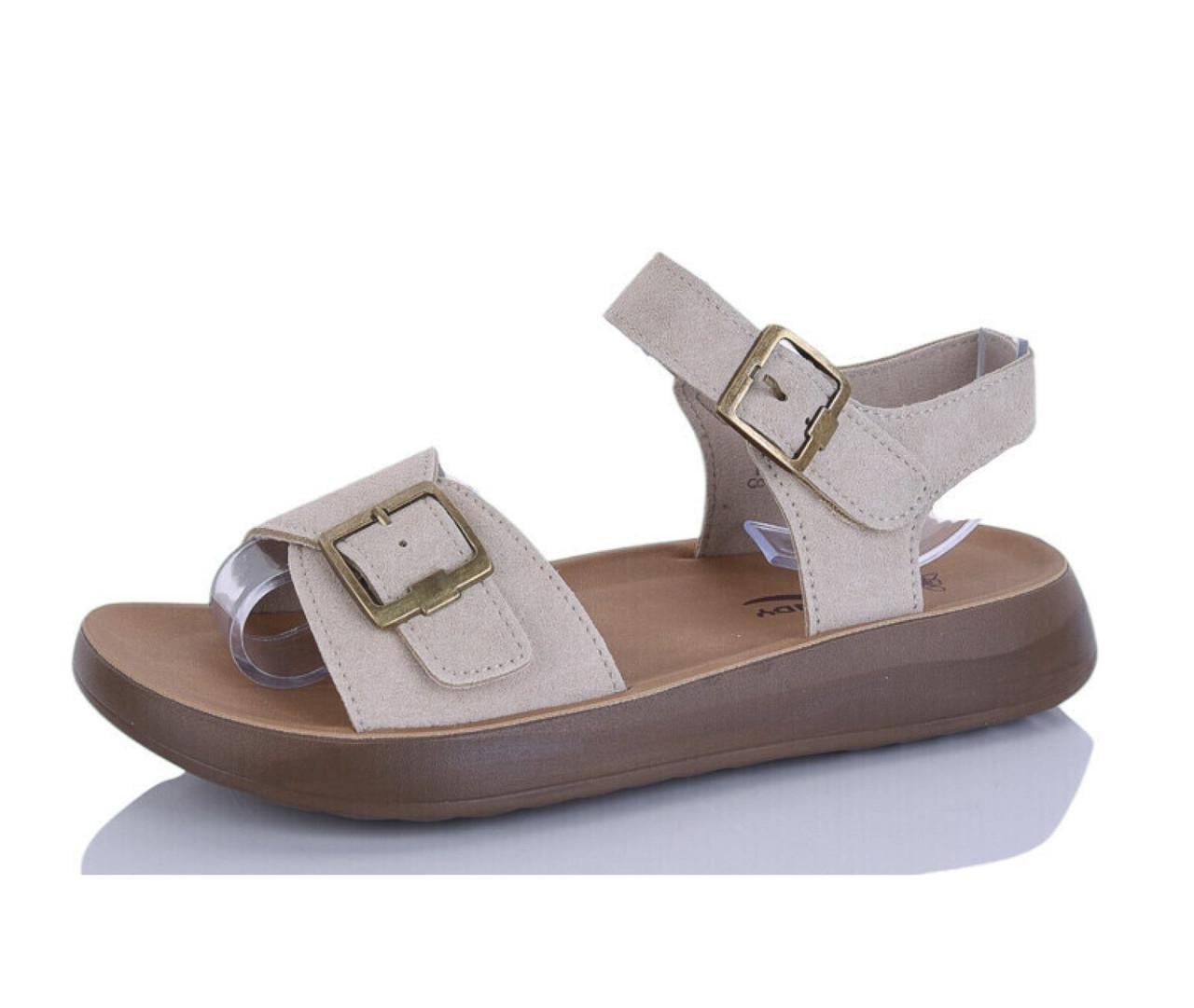 Босоножки женские Trendy ZK007-88/39 р. 39 25,2 см Бежевый