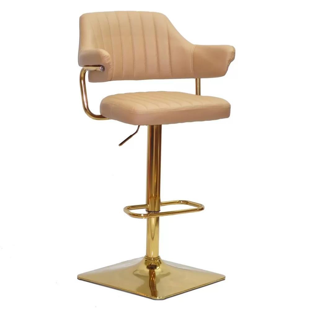 Стул барный Bottle 4 1009 экокожа Бежевый (101102)