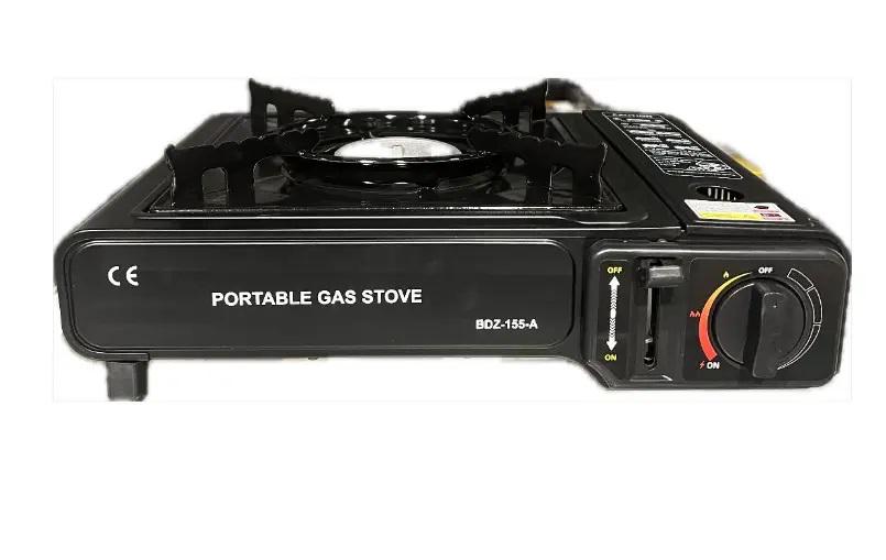 Газовий пальник Portable Gas Stove BDZ-155-A вітрозахисна з захистом від подачі газу тиску (snr-93012) - фото 1