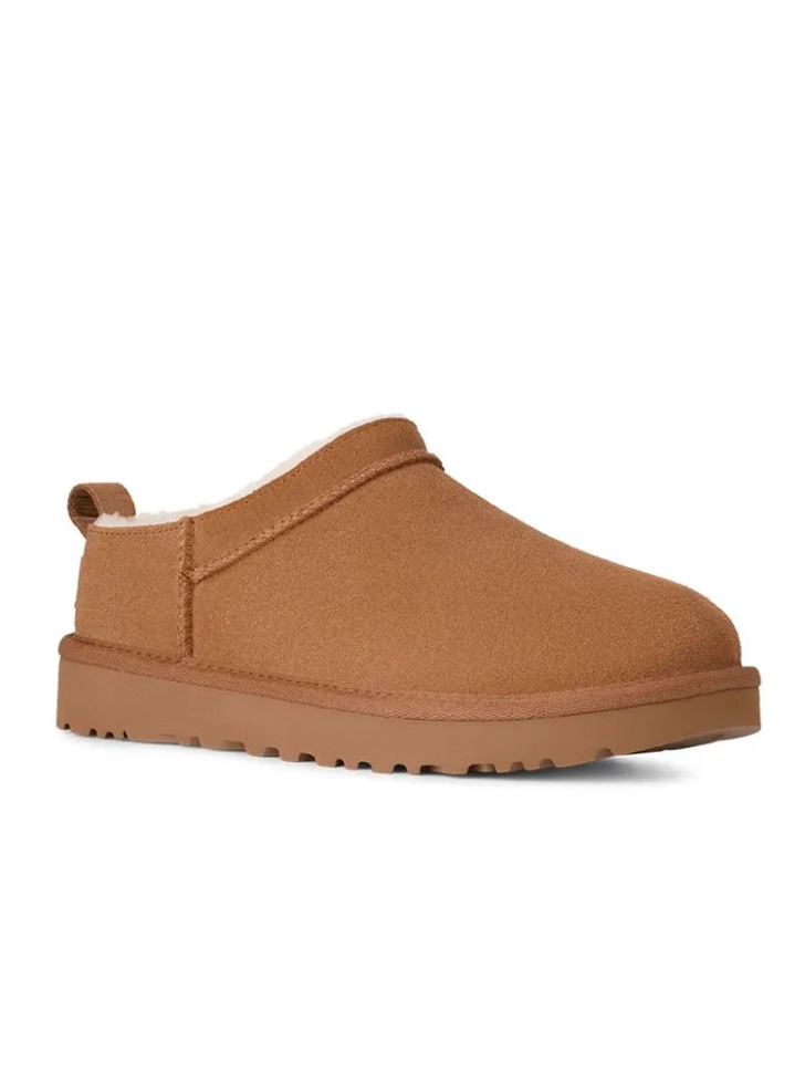 Уггі жіночі UGG Classic Micro Boot Chectnut Suede р. 41 Помаранчевий (21098)