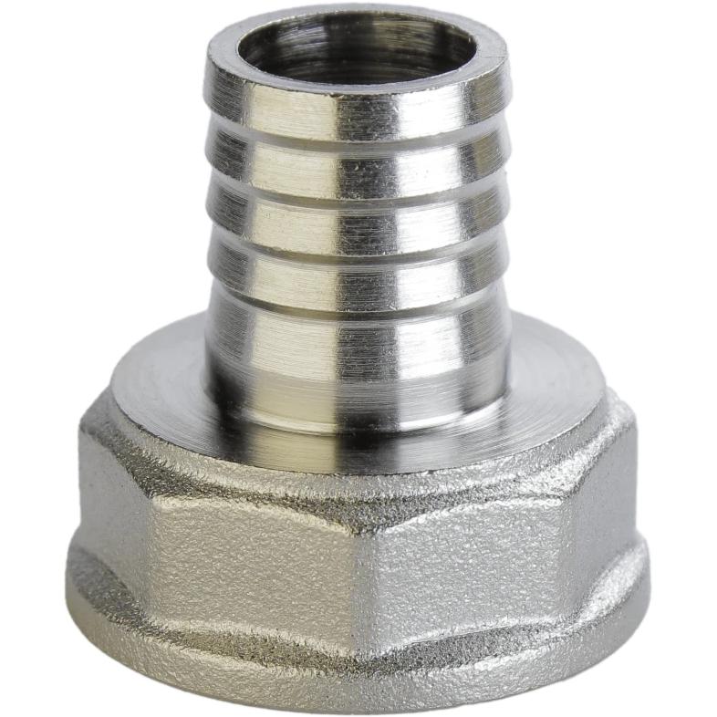 Штуцер VA А2067А никелированный 1"х20 мм (000025797) Штуцер VA А2067А никелированный 1"х20 мм (000025797)