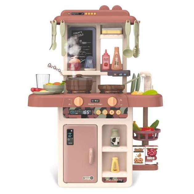 Кухня дитяча TK Group 42 елементів/світло/звук/пара/ллється вода/у коробці 63 см