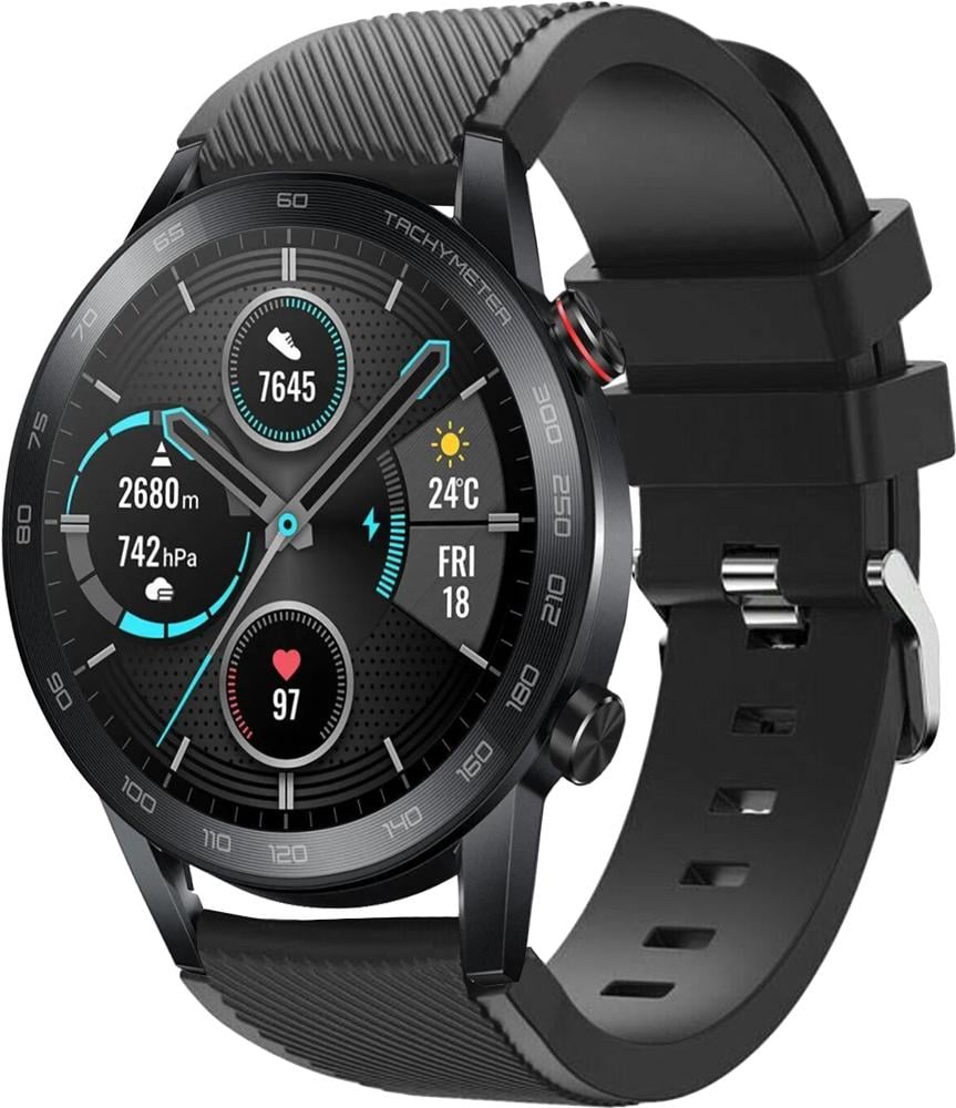 Ремінець Cross для Honor Magic Watch 2 46 мм Black (19516)