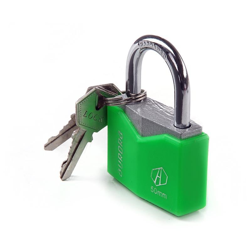 Замок навесной Aurora 33x27x18 мм английский ключ Разноцветный (840026)