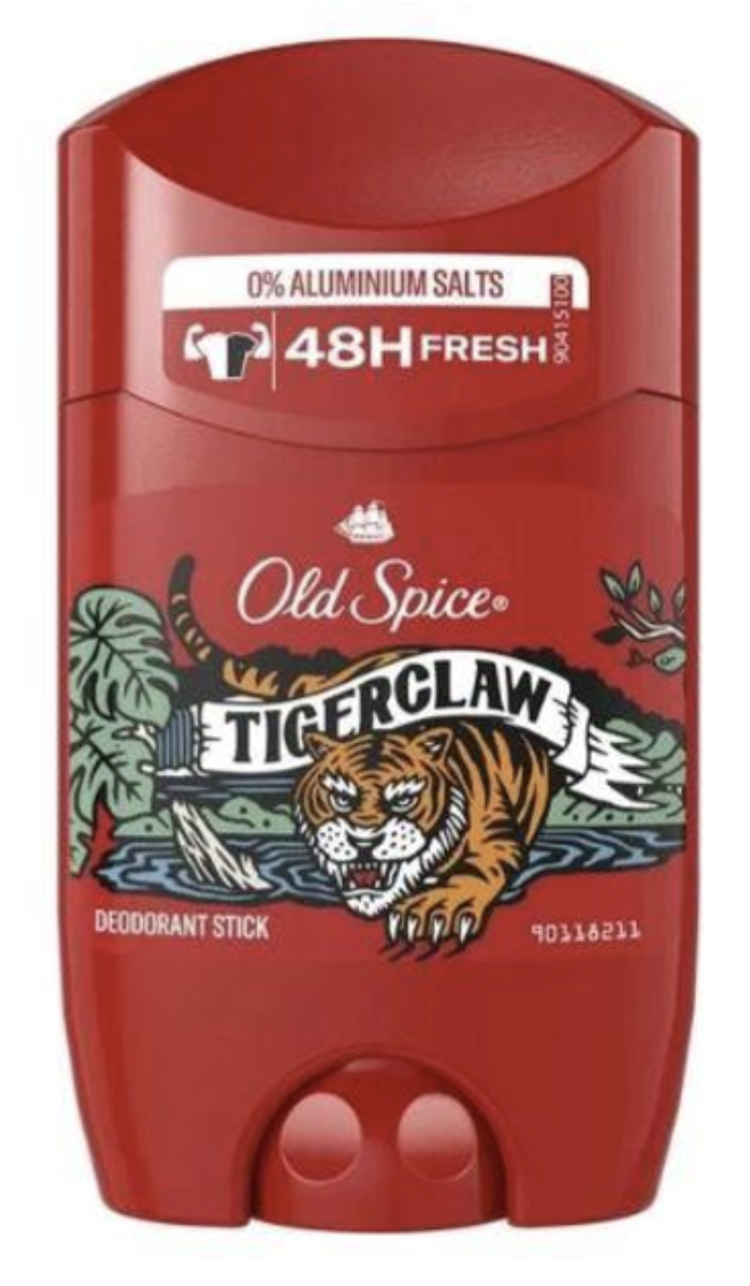 Дезодорант-стык для мужчин Old Spice Tigerclaw 50 г