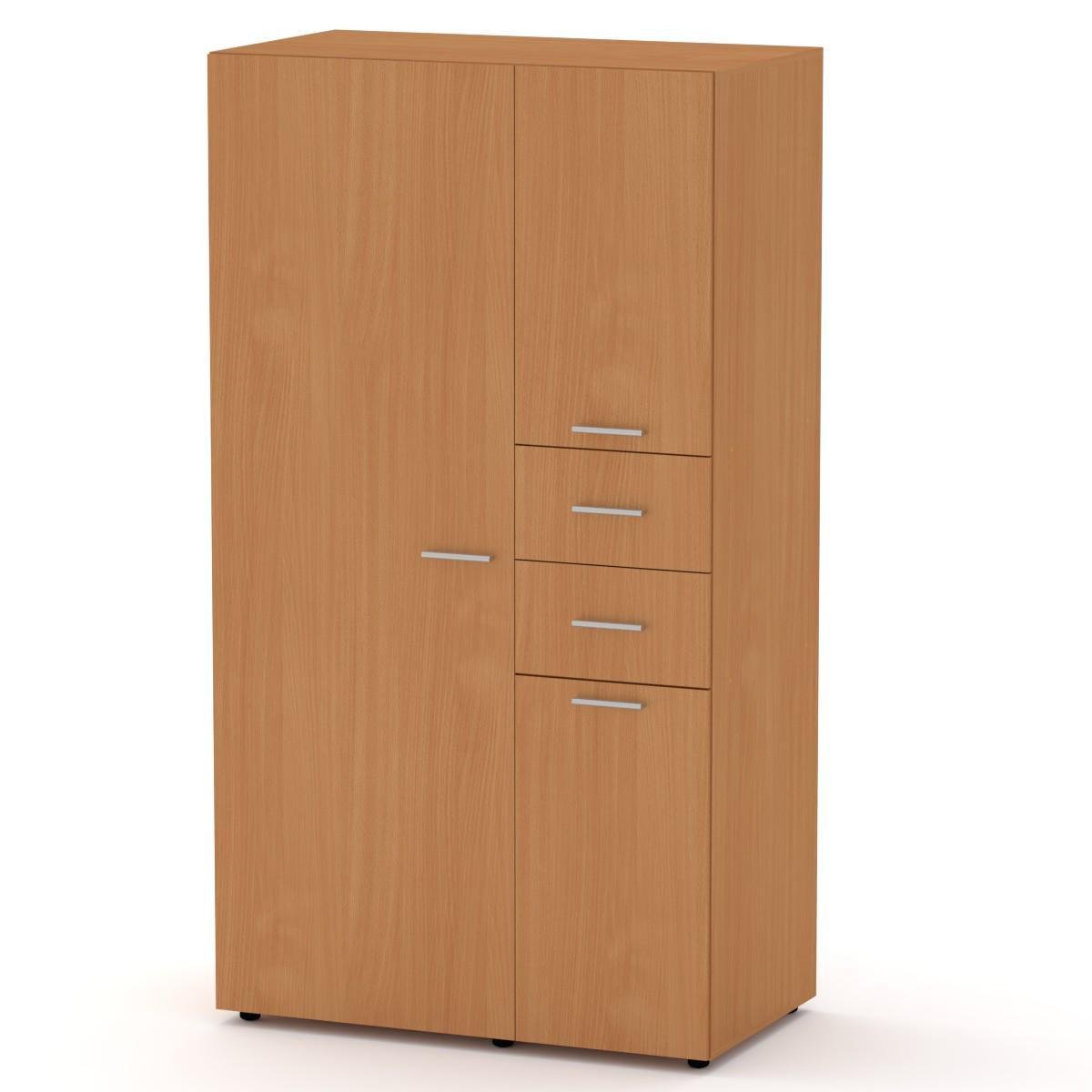 Шкаф с дверью и ящиками Компанит Шкаф-19 Бук