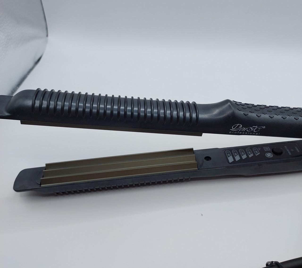 Праска гофре для волосся ДенІС professional професійна 752 prime/3 зуби (2084900959) - фото 7