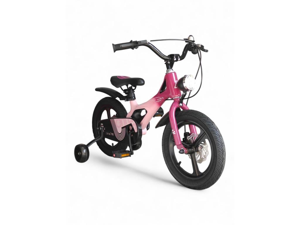 Велосипед детский Antule Pro QK-009-14 14" от 3 лет Розовый (QK-009-14-2r-s)