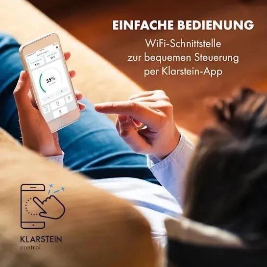 Осушитель воздуха KLARSTEIN DryFy Connect 50 л (10034435) - фото 9