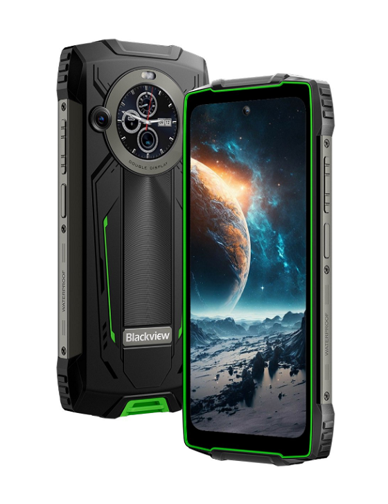 Смартфон Blackview BV8200 256 ГБ NFC 8800 mAh Green (24321145) - фото 7 Смартфон Blackview BV8200 256 ГБ NFC 8800 mAh Green (24321145) - фото 7