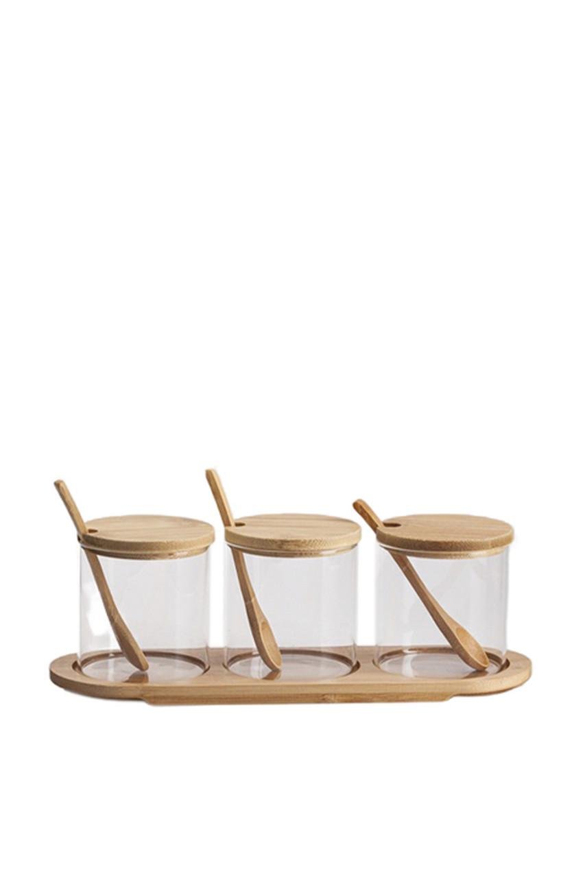 Набір банок VIVA BAMBOO Різнокольоровий (ЦБ 00272981)