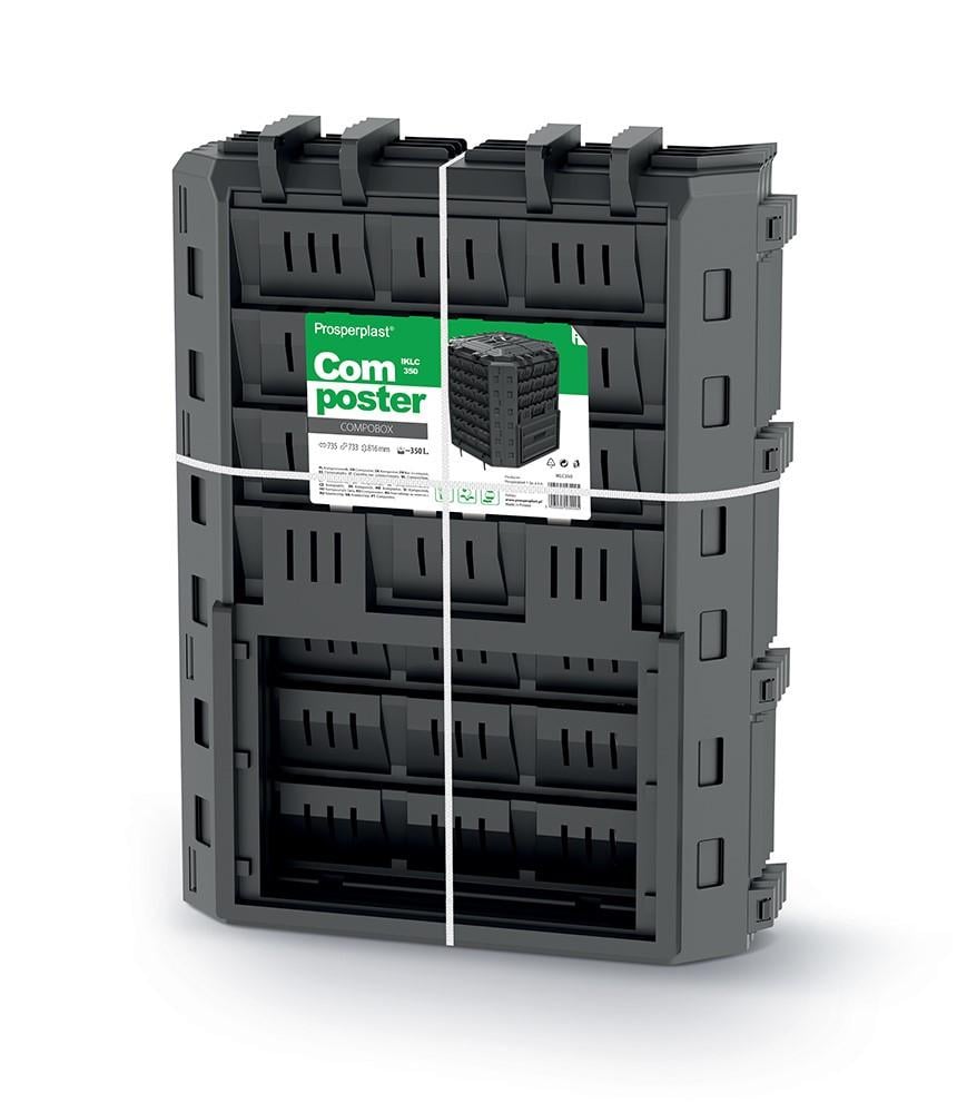 Компостер садовий Prosperplast COMPOBOX пластиковий 350 л (IKLC350C) - фото 2