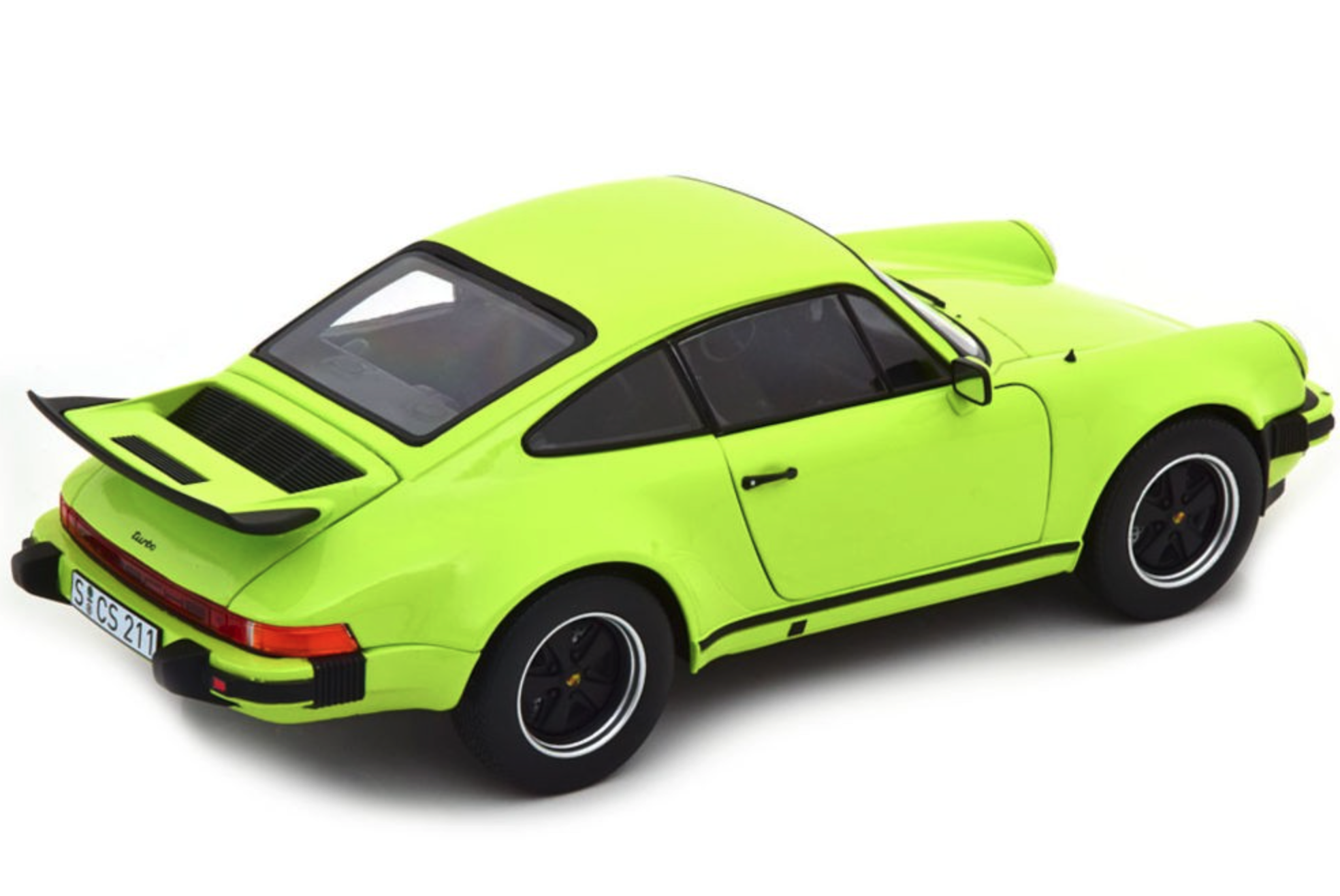 Модель автомобіля Norev 1:18 Porsche 911 930 Turbo Coupe 3.0 1976 Light Green (187666) - фото 2 Модель автомобіля Norev 1:18 Porsche 911 930 Turbo Coupe 3.0 1976 Light Green (187666) - фото 2