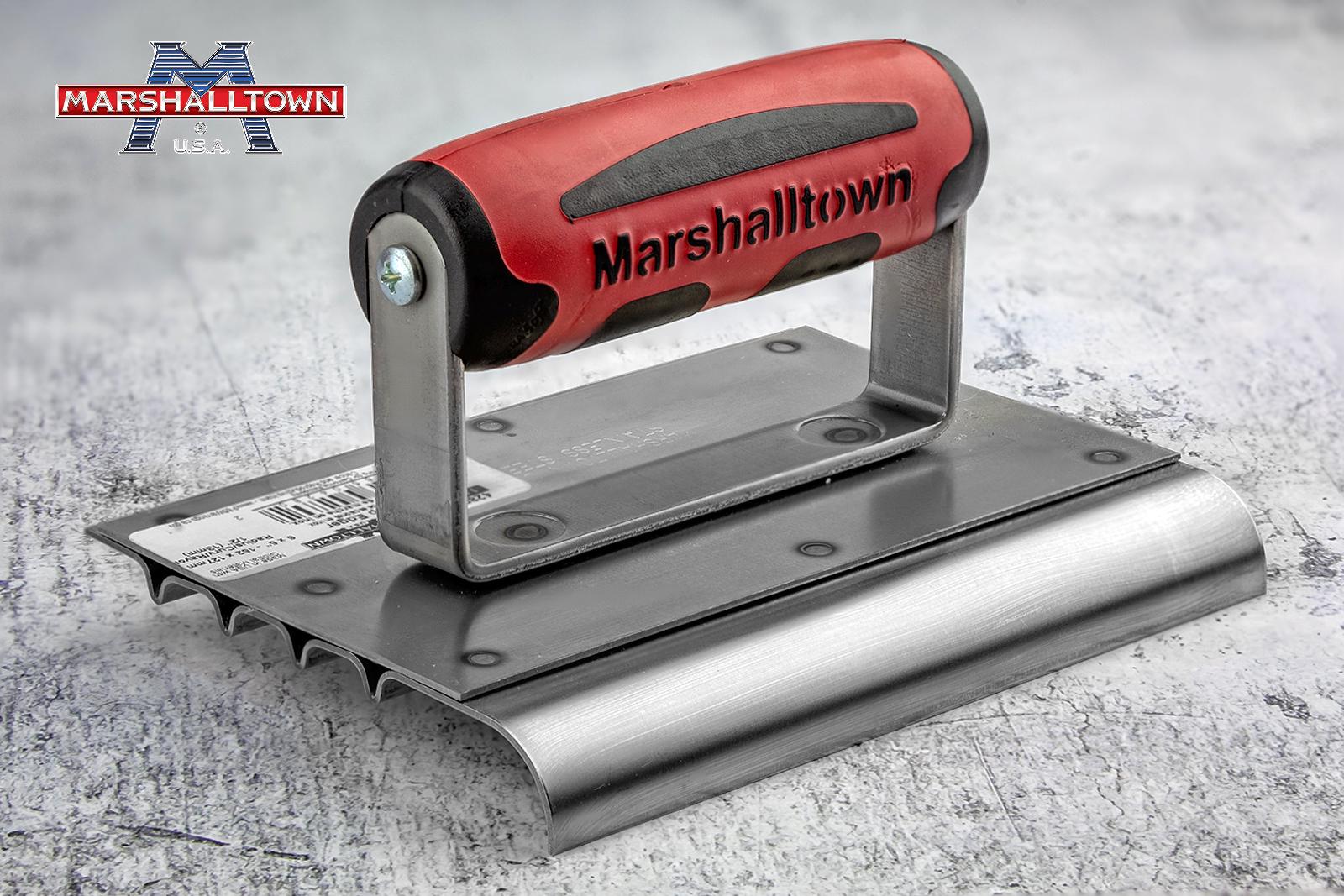 Гладилка-радіус по бетону Marshalltown QLT з нарізником канавок 152х127 мм (14280) - фото 5 Гладилка-радіус по бетону Marshalltown QLT з нарізником канавок 152х127 мм (14280) - фото 5