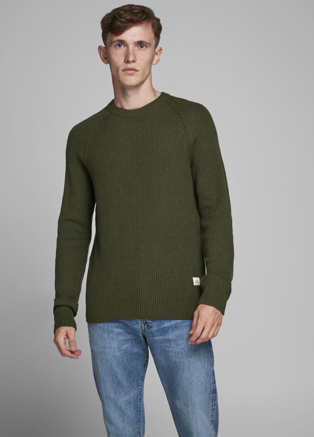 Свитер Jack & Jones S Хаки (12180413b51)