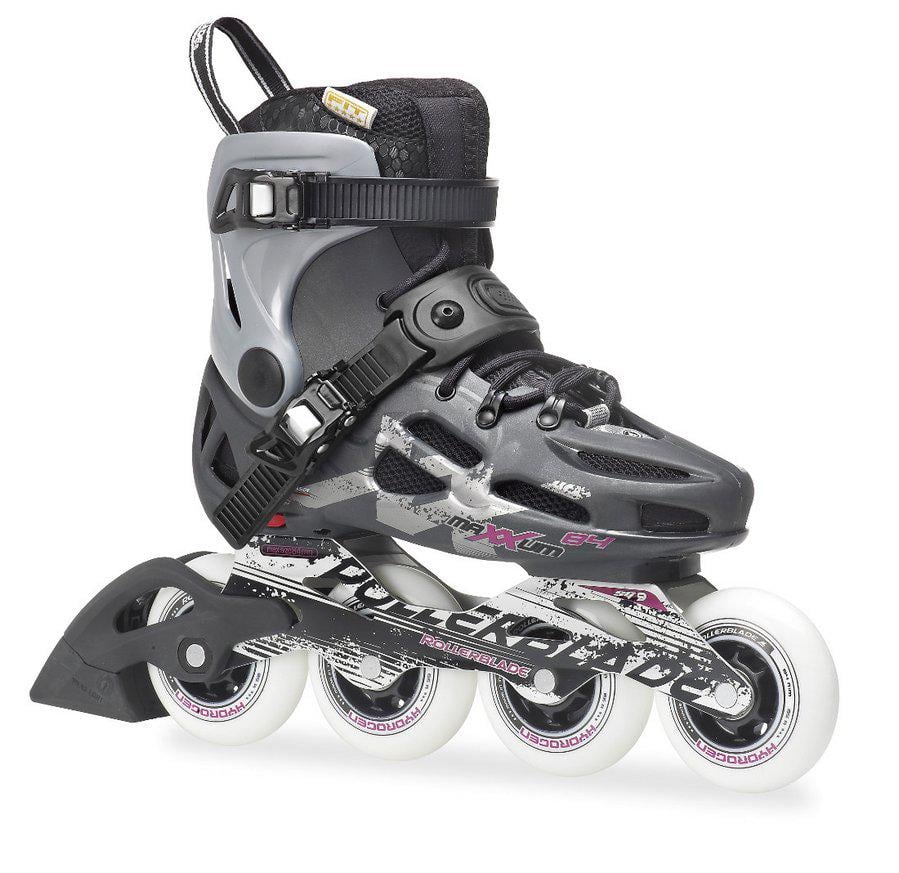 Роликові ковзани Rollerblade MAXXUM 84 W Чорний/Сірий (07367900 485)