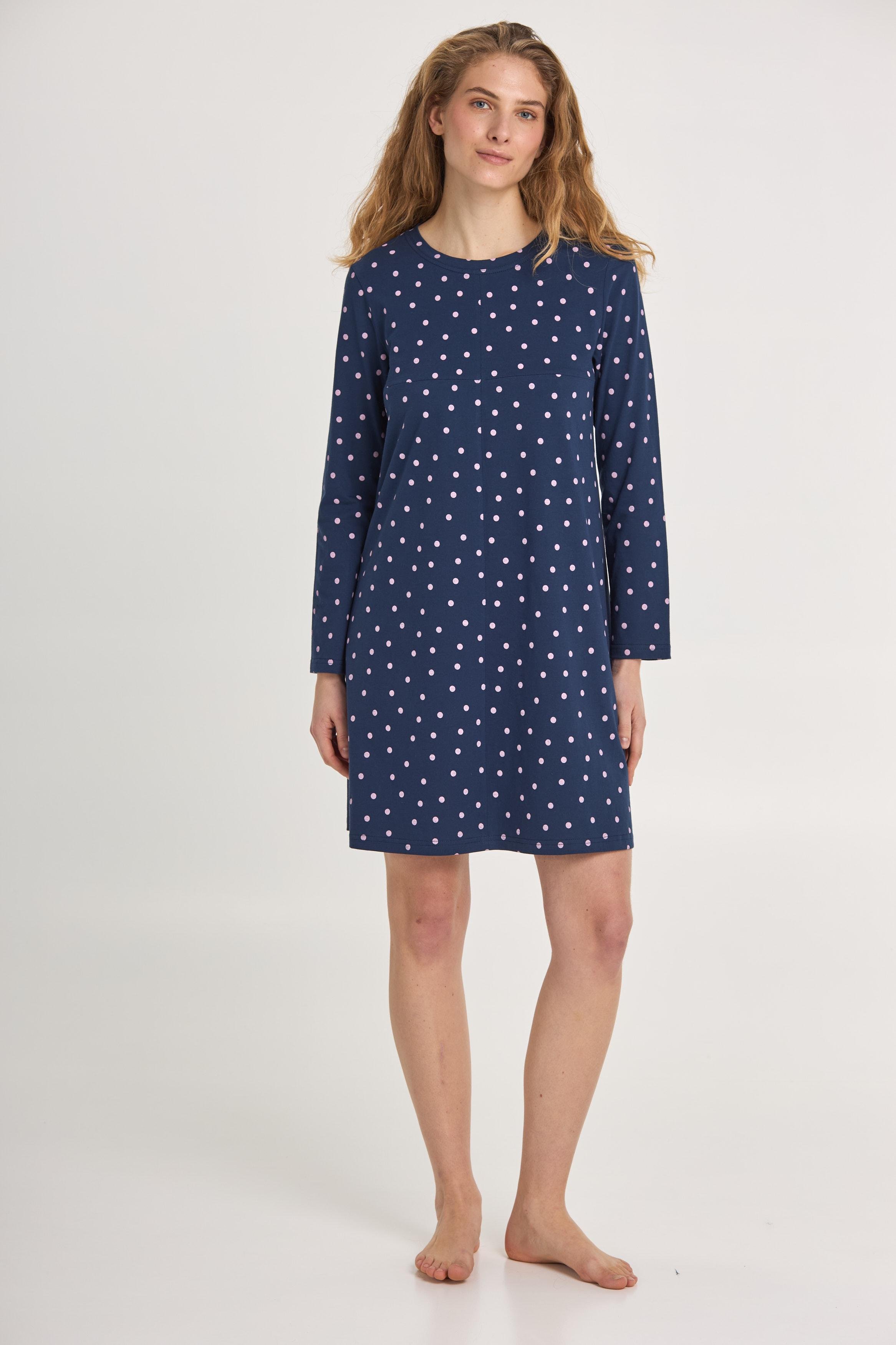 Рубашка платья женская Ellen Rosy Raindrops LDK 100/11/02 S Синий