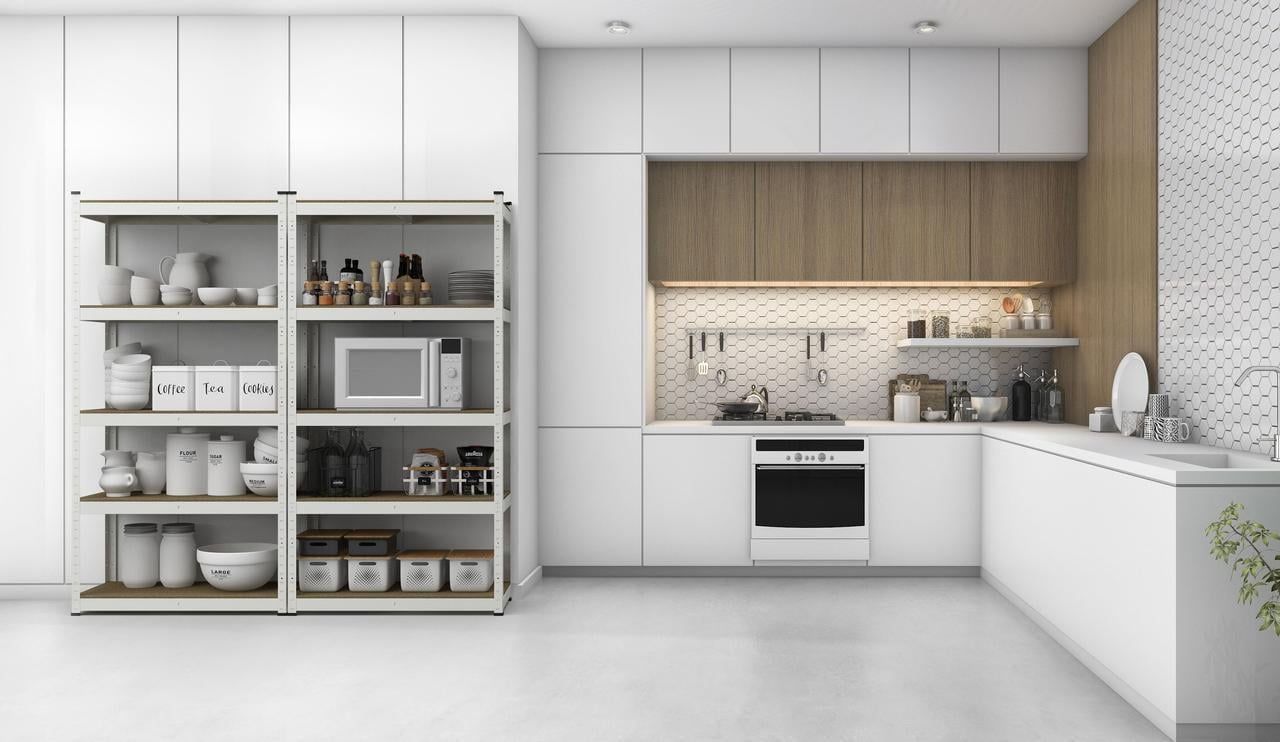 Стелаж Меткас Еталон Е251 175 кг/полицю 5 полиць ДСП металевий 1800x900x500 мм (2663391523) - фото 3 Стелаж Меткас Еталон Е251 175 кг/полицю 5 полиць ДСП металевий 1800x900x500 мм (2663391523) - фото 3