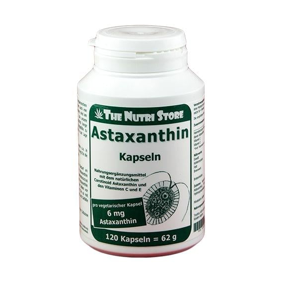 Астаксантін The Nutri Store Astaxantin 6 мг 120 Caps (ФР-00000019)