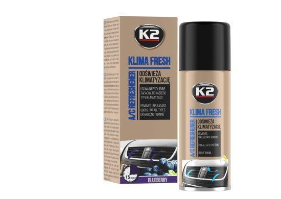 Очисник кондиціонеру K2 Klima Fresh Bilberry антибактеріальний K222BB 150 мл (192932)