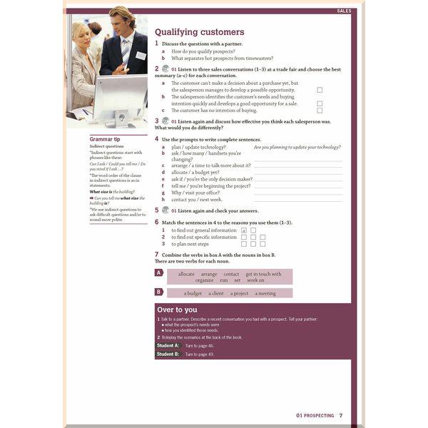 Книга Ed Pegg "In Company 3.0 ESP Sales Student's Book Pack" (ISBN:9781786328847) - фото 4 Книга Ed Pegg "In Company 3.0 ESP Sales Student's Book Pack" (ISBN:9781786328847) - фото 4
