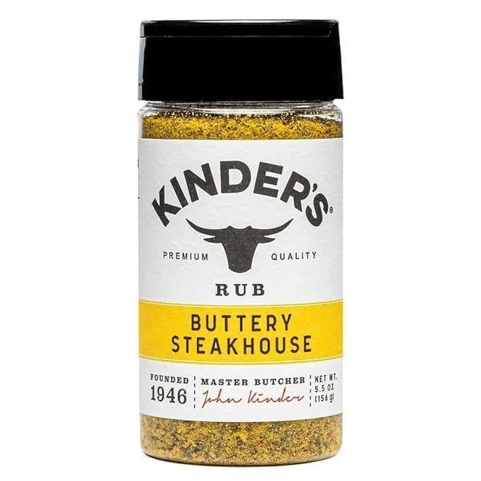 Приправа Kinder's Buttery Steakhouse Seasoning для м'яса 269 г (2313529446)