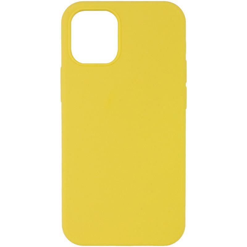 Противоударный Чехол Silicone Case Full Protective (AA) для Apple iPhone 13 (6.1") Yellow