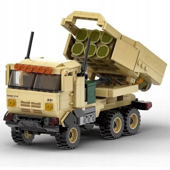 Конструктор Wange M142 HIMARS 3511 Ракетная установка 443 дет. Бежевый (3511)