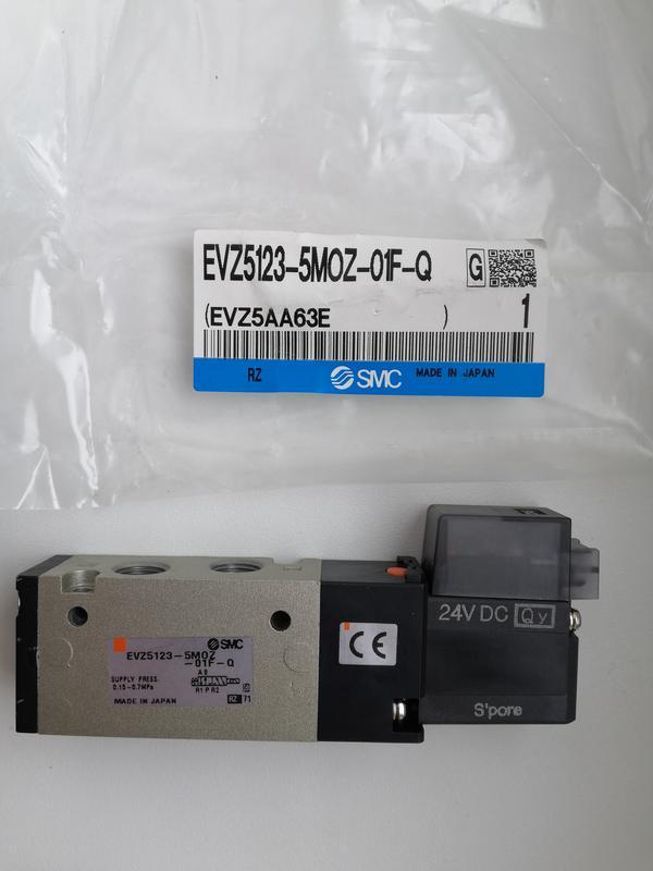 Пневматичний соленоїдний клапан SMC EVZ5123-5MOZ-01F-Q - фото 5 Пневматичний соленоїдний клапан SMC EVZ5123-5MOZ-01F-Q - фото 5