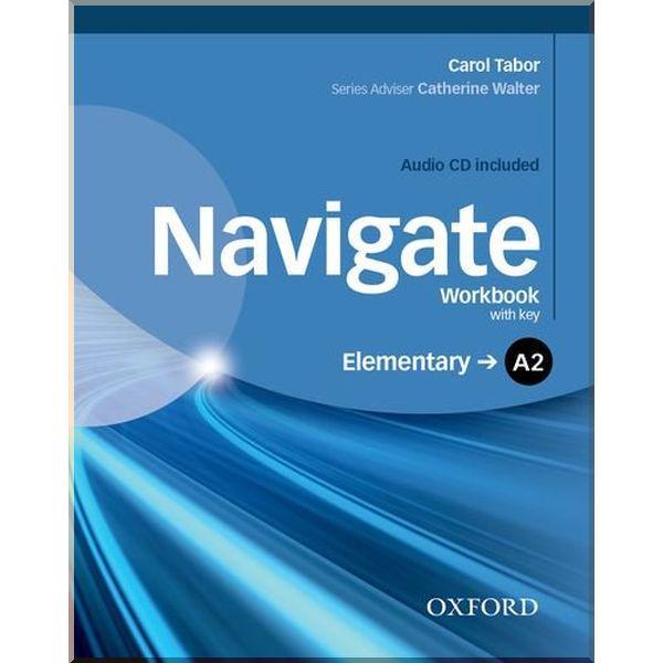 Рабочая тетрадь Navigate Elementary Workbook with Audio CD and key