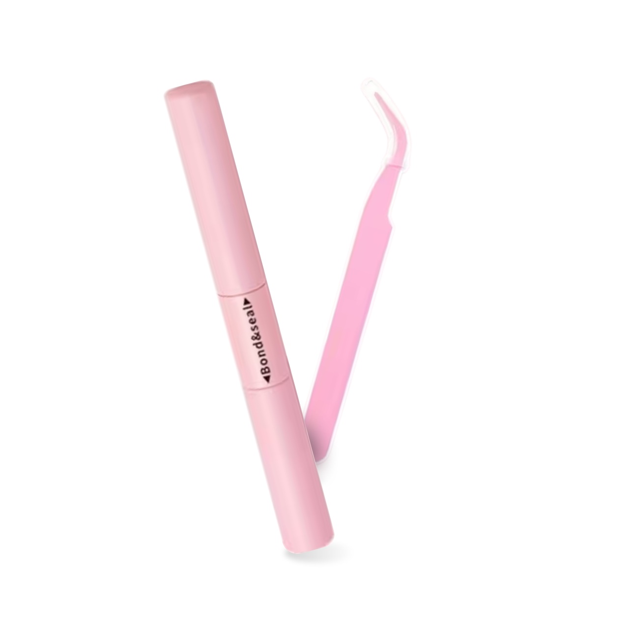 Клей для домашнього нарощування вій з пінцетом двофазний Чорний (2917404058)