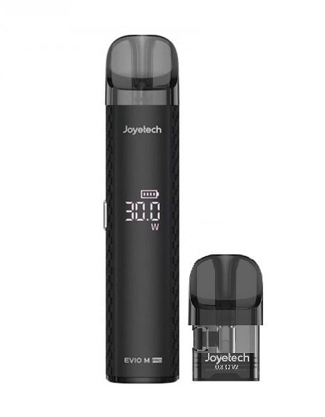 Електронна сигарета багаторазова Joyetech EVIO M PRO EVIO GRIP 2,8 мл 1100 mAh та 1 додатковий картридж Black Carbon (87500541)