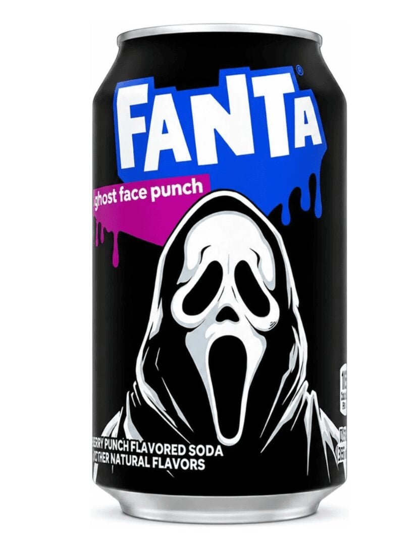Газований напій Fanta Halloween Ghost Face Punch 355 мл (3193400863)
