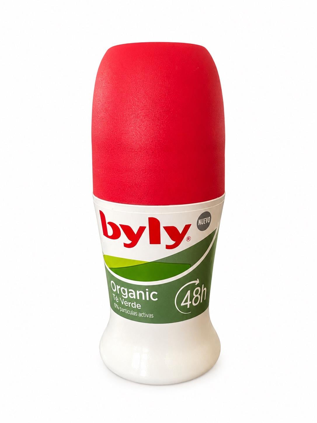 Дезодорант шариковый Byly Organic Té Verde 48h 50 мл