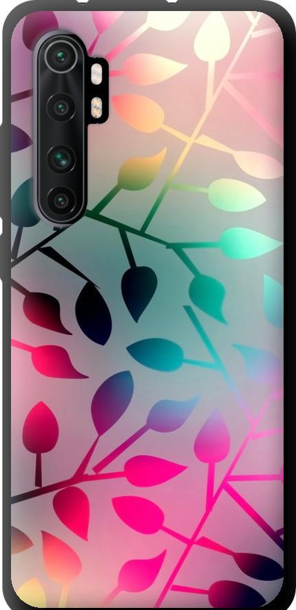 Чехол на Xiaomi Mi Note 10 Lite Листья (2235b-1937-42517)