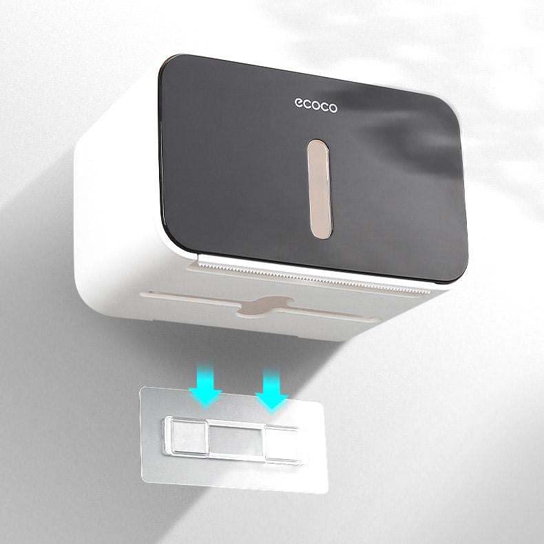 Тримач-бокс для туалетного паперу ECOCO E1903 Black - фото 3 Тримач-бокс для туалетного паперу ECOCO E1903 Black - фото 3