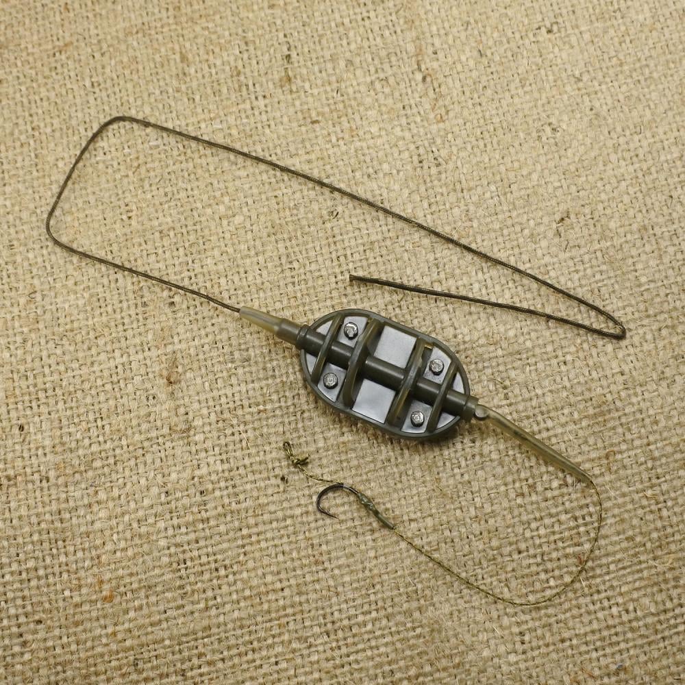 Оснастка карповая ORANGE #41 Classic Flat Method Leadcore для бойла 40 г 1 шт. (3KB1613)