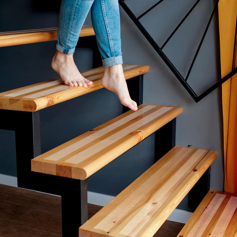 Противоскользящая лента HF против скольжения для лестницы 5 см х 5 м Белый (559346577) - фото 5