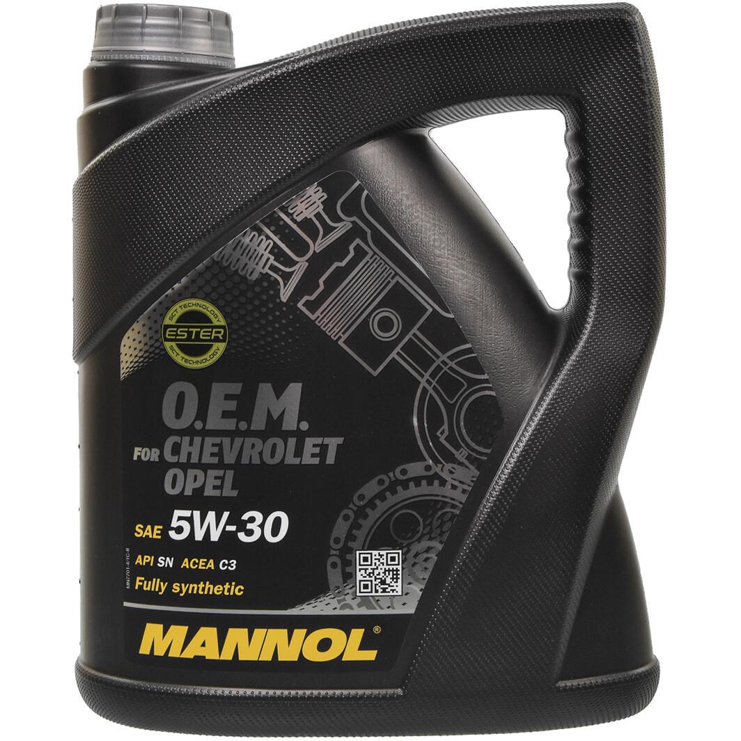 Моторная масло автомобильное Mannol Energy Formula OP 5W-30 SN Plus 4 л (179673)