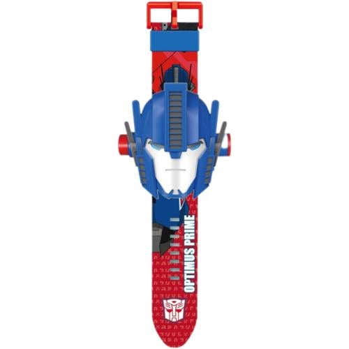 Часы детские с 3D-проектором 24 изображения Transformers Optimus Prime