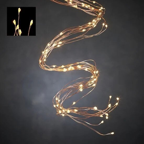 Гирлянда Luca Lighting струнная 2 м теплый белый (8718861329308)