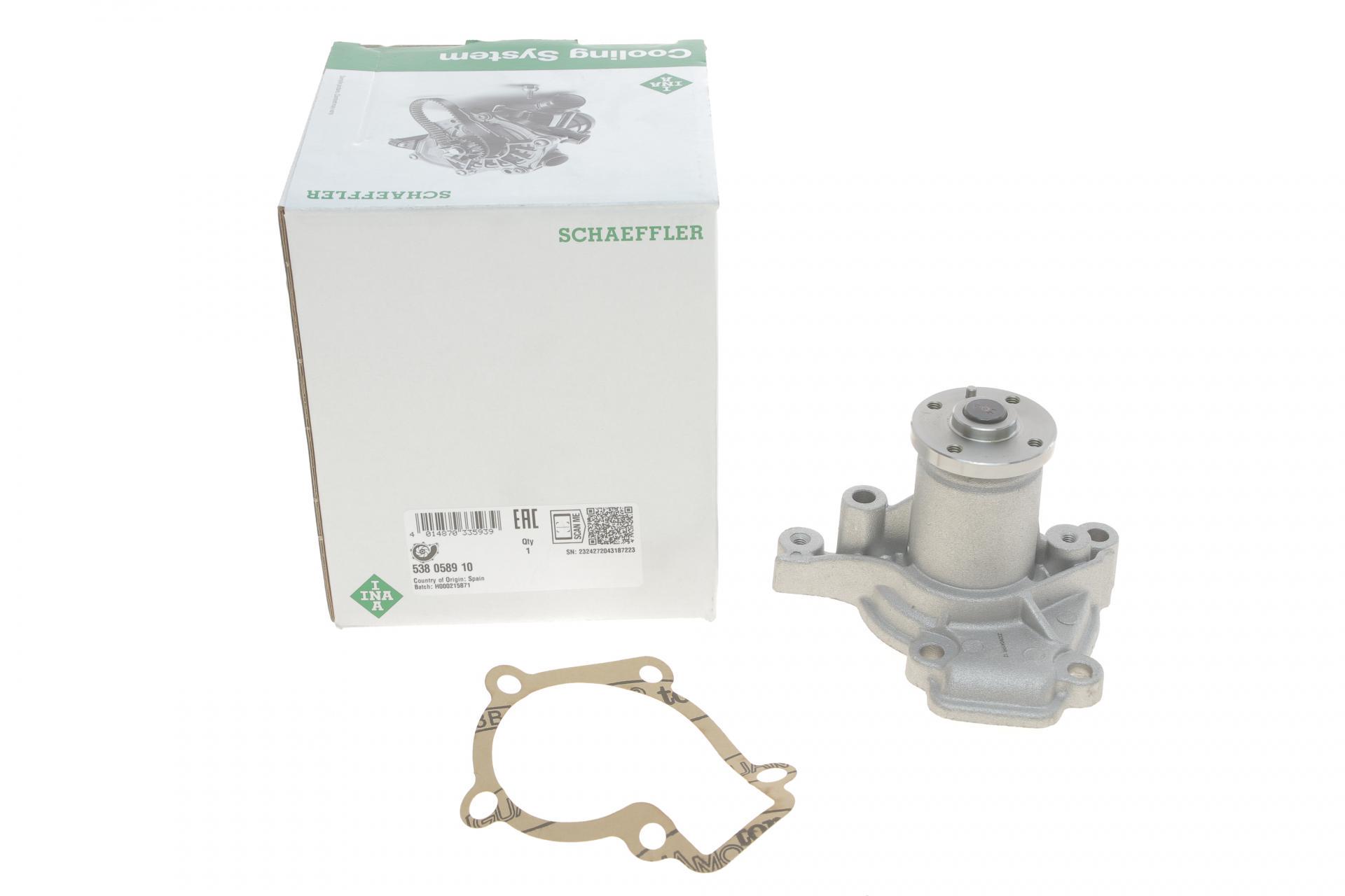Помпа воды INA Hyundai Elantra 1.6/1.8/2.0 16V 90-00 538 0589 10