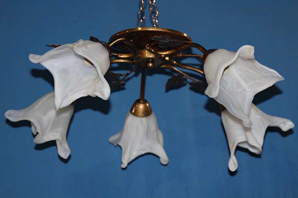 Люстра с плафонами Ray L10118/5 (IR005860) Люстра с плафонами Ray L10118/5 (IR005860)