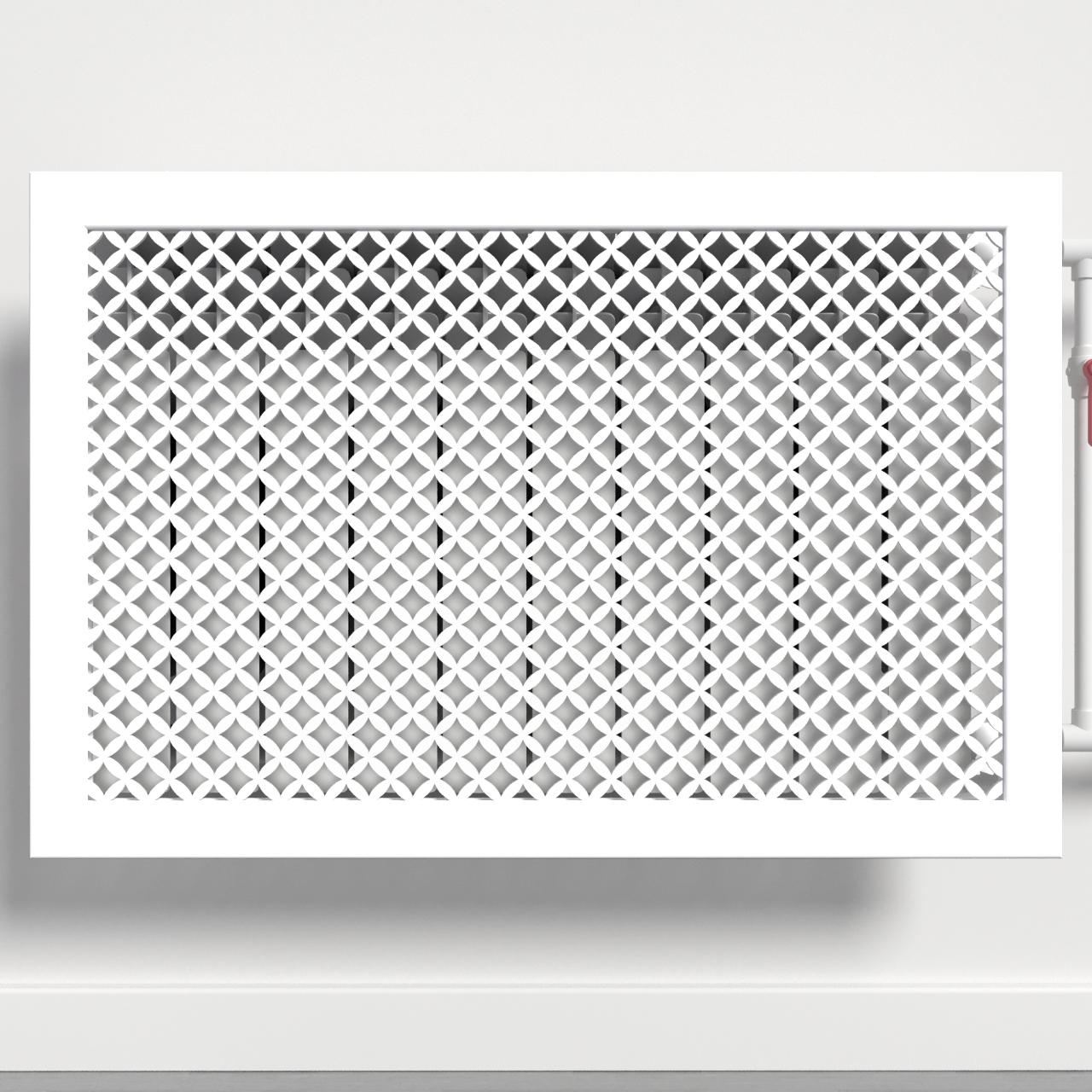 Решітка-екран на батарею SMARTWOOD 300 мм Білий (R20411104)