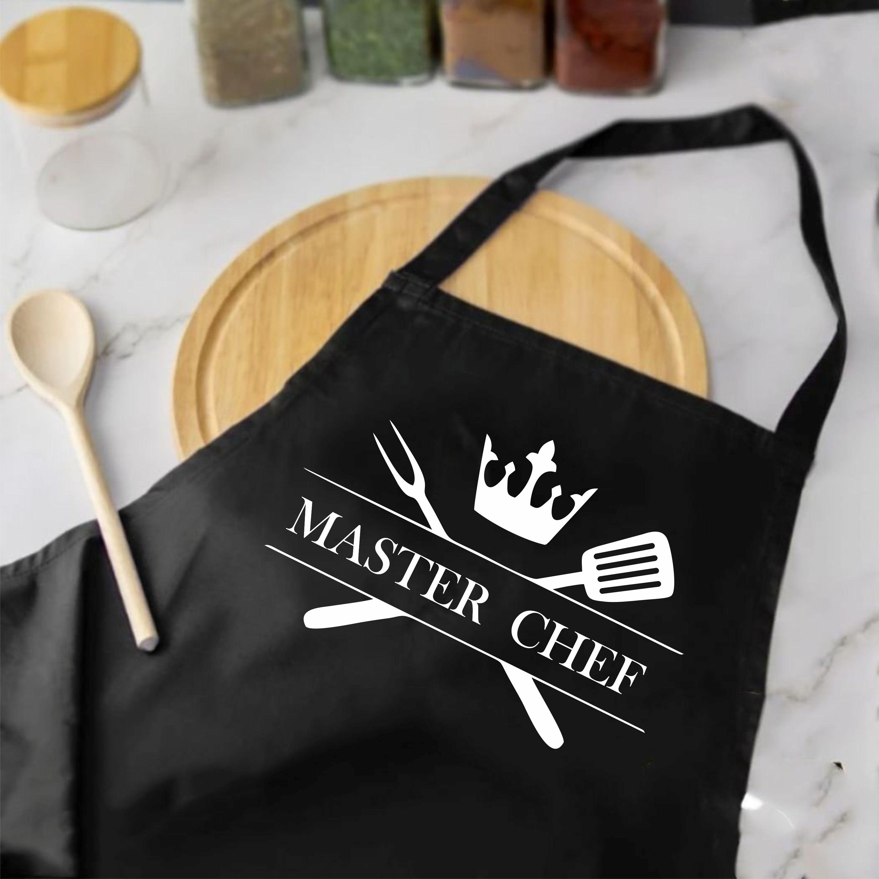 Фартук с принтом "MASTER CHEF" 73х64 см Черный (2038036619) Фартук с принтом "MASTER CHEF" 73х64 см Черный (2038036619)