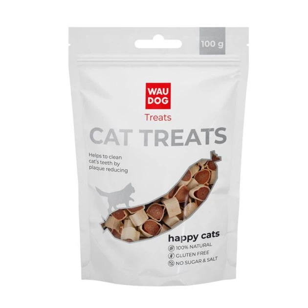 Лакомство для кошек Collar WAUDOG Treats Маленькие суши с лососем 100 г Лакомство для кошек Collar WAUDOG Treats Маленькие суши с лососем 100 г