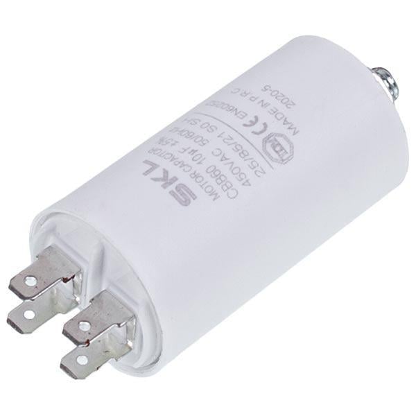 Пусковой конденсатор для стиральной машины 10uF 450V CBB60 (00000005990)