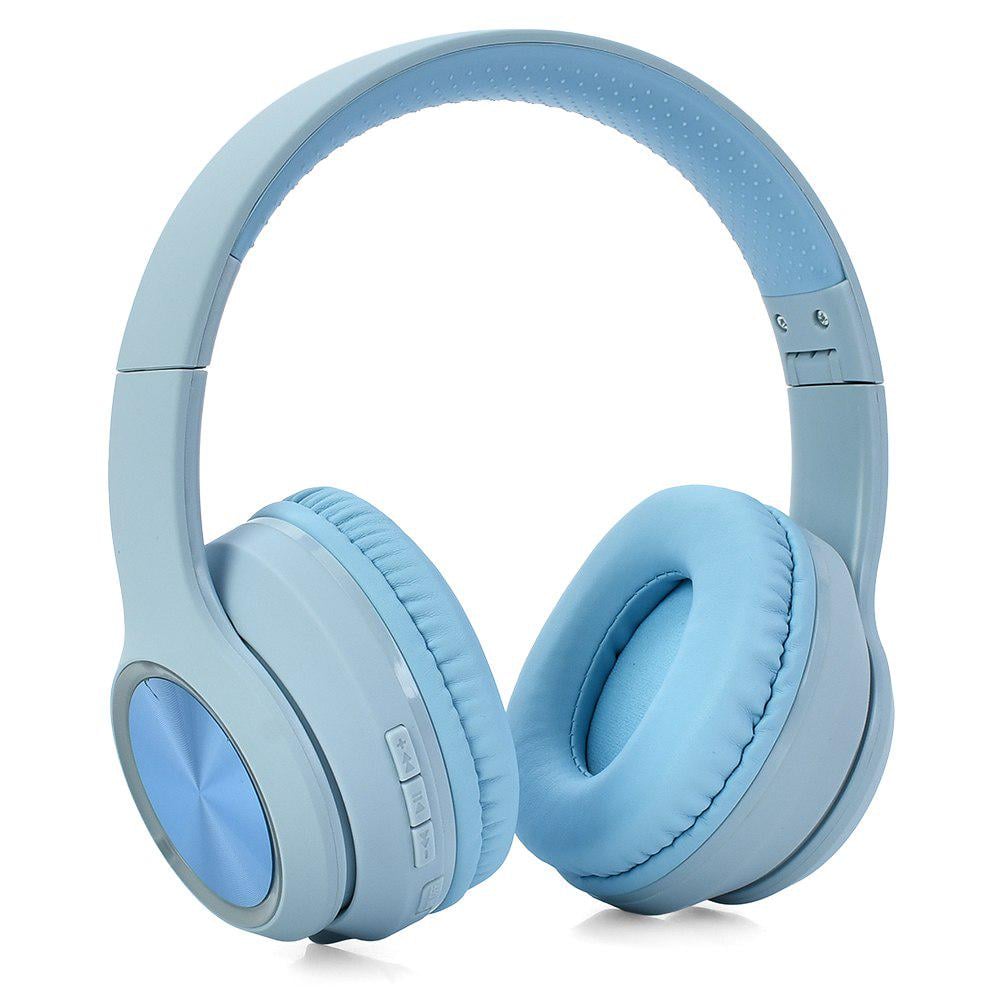 Навушники HZ-BT623 Bluetooth 5.0 до 10 м 400 мАг 20-20 000 Гц 32 Ом Синій (26911912) - фото 1