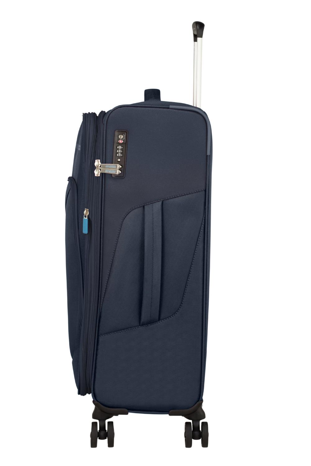 Валіза з розширенням American Tourister Summerfunk 67,5x42x27,5/29,5 см Темно-синій (78G-41004) - фото 5